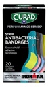 Parche Curita Antibacterial 20 Unidades Curad Tamaño Estánda