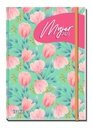 Agenda Mujer Año + Stickers + 6 Lapices Pilot Super Gel