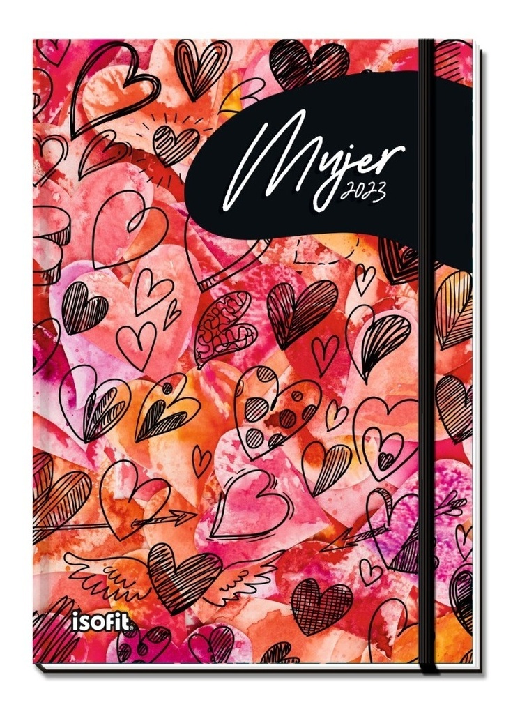 Agenda Mujer Año + Stickers + 6 Lapices Pilot Super Gel