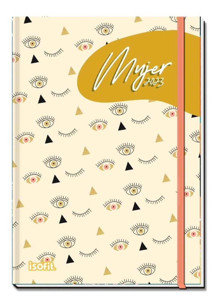 Agenda Mujer Año + Stickers + 6 Lapices Pilot Super Gel