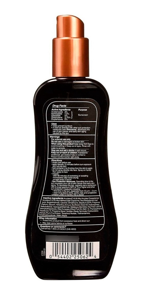 Pack Australian Gold Acelerador Sin FPS + Bronceador  FPS 30