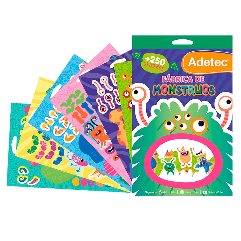 Stickers - Fábrica de MONSTRUOS