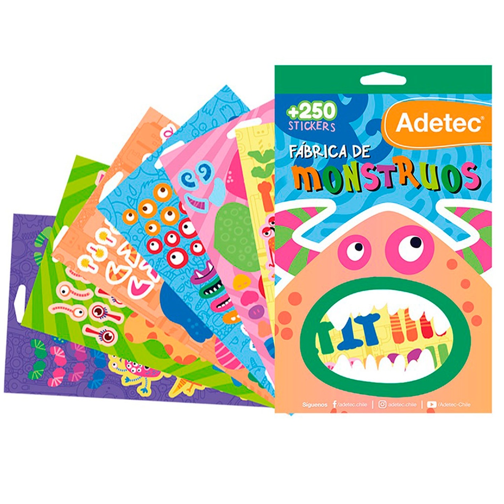 Stickers - Fábrica de MONSTRUOS