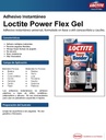 Super Bonder Loctite Power Flex Gel Henkel Adhesivo Instanta