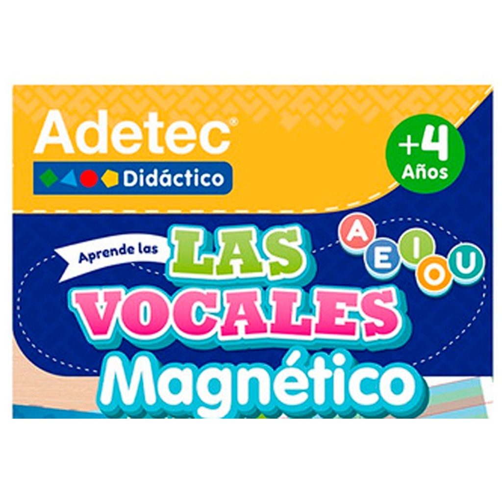 Juego Didacti Educativo Aprende Las Vocales Lamina Magnetica