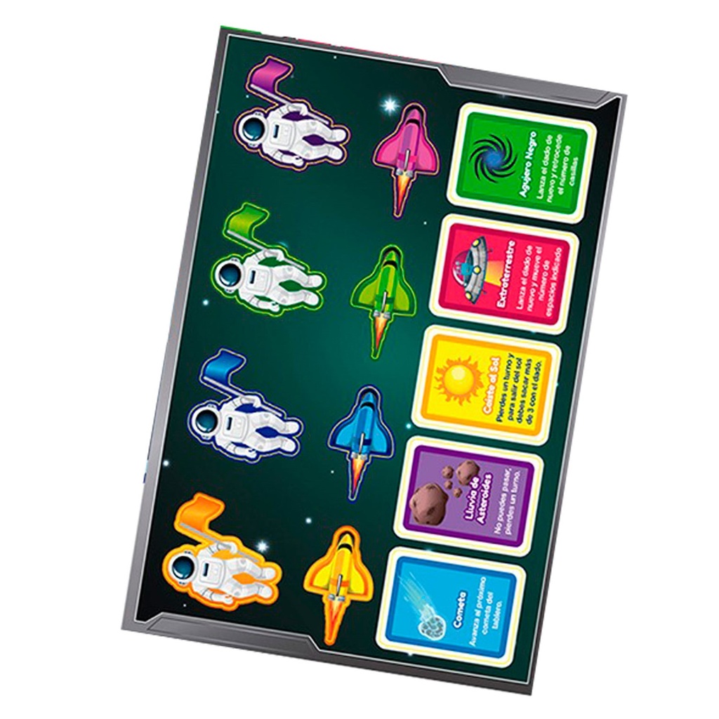 Juego De Mesa Magnético Viaje A La Luna Incluye Dados
