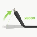 Belkin Cable BoostCharge USB-A to Lightning 1mts. Black