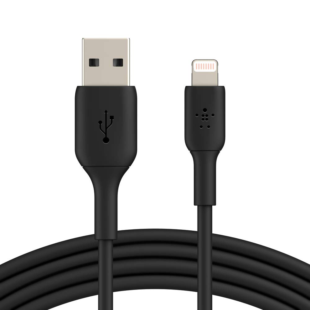 Belkin Cable BoostCharge USB-A to Lightning 1mts. Black