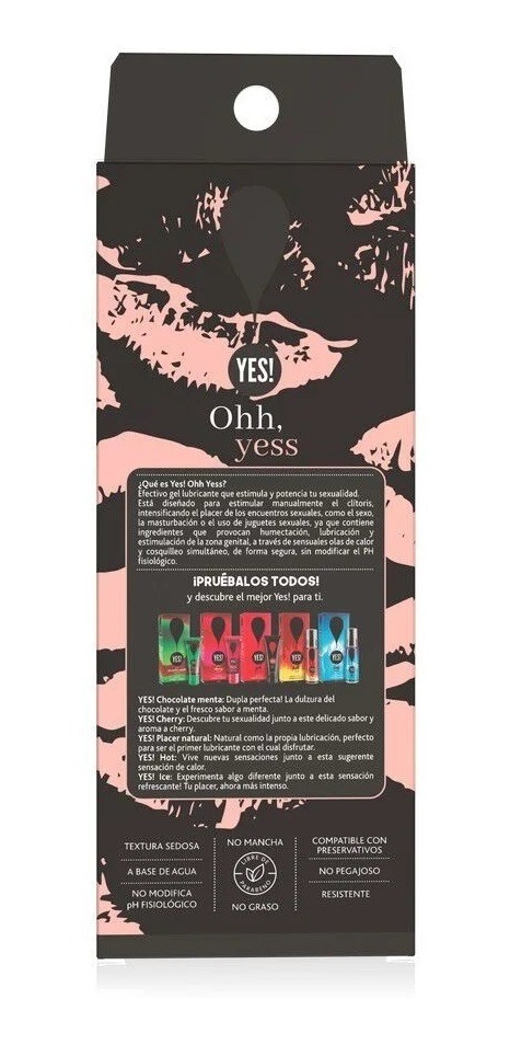 Yes! Ohh, Yess 40ml Lubricante Y Estimuante