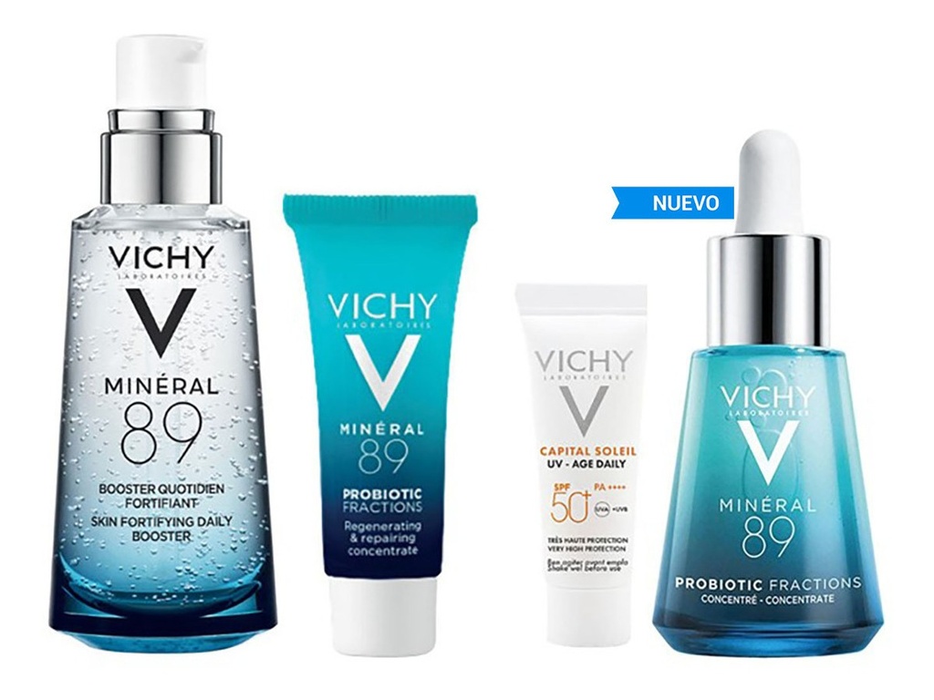 Set Vichy 89 Rostro Serum 50ml + Probiotic 30 Ml