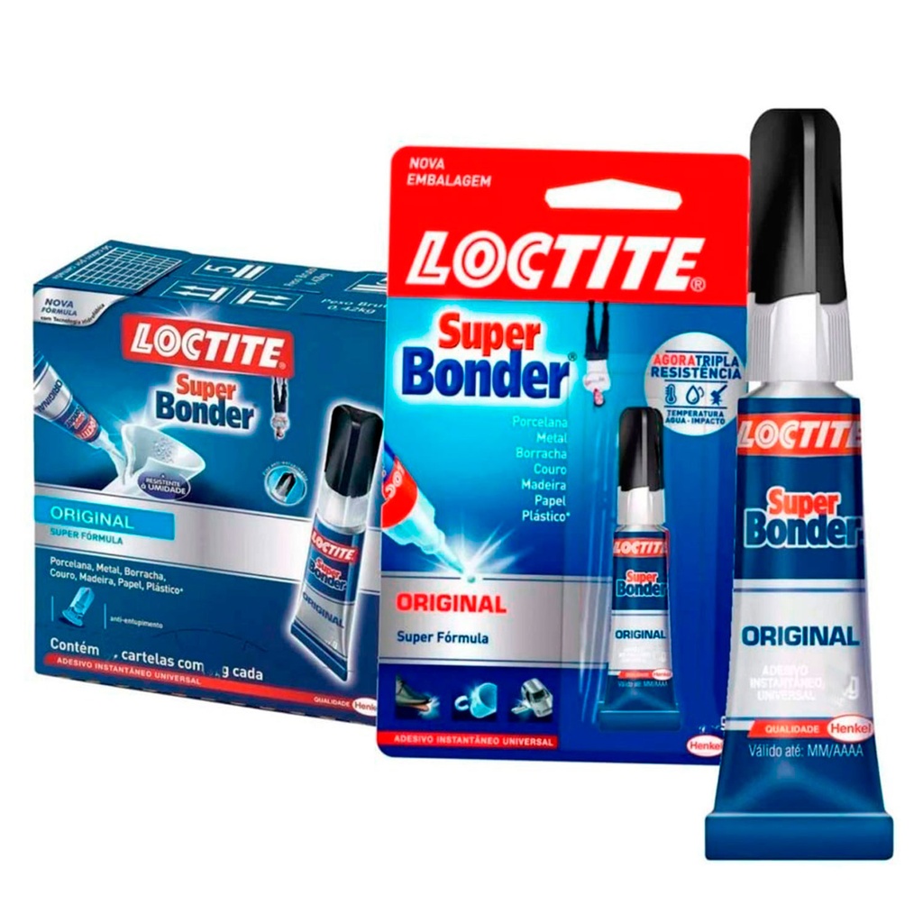 Loctite Super Bonder Original 2 Grs Adhesivo Instantáneo