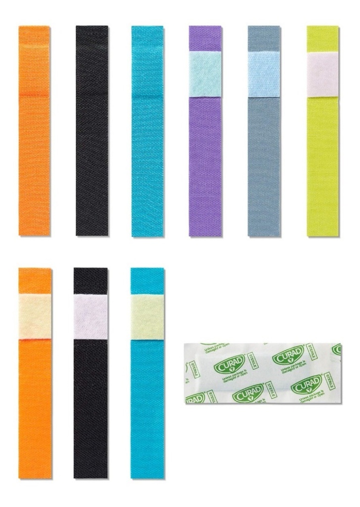 Parche Curita Antibacterial 60 Unidades Curad Extra Largo