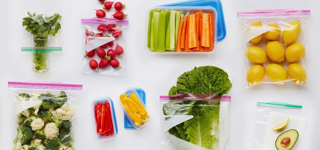 Ziploc Bolsa Para Conservar Grande 26.8 X 27.3 Cm 19 Unidads