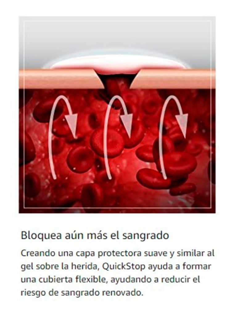 Parche Curita Quickstop! Spray Para Detener El Sangrado 23g
