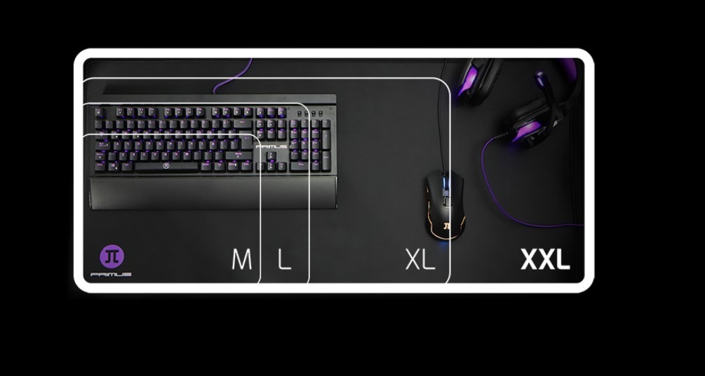 Primus Gaming Mouse Pad Arena Black Talla L