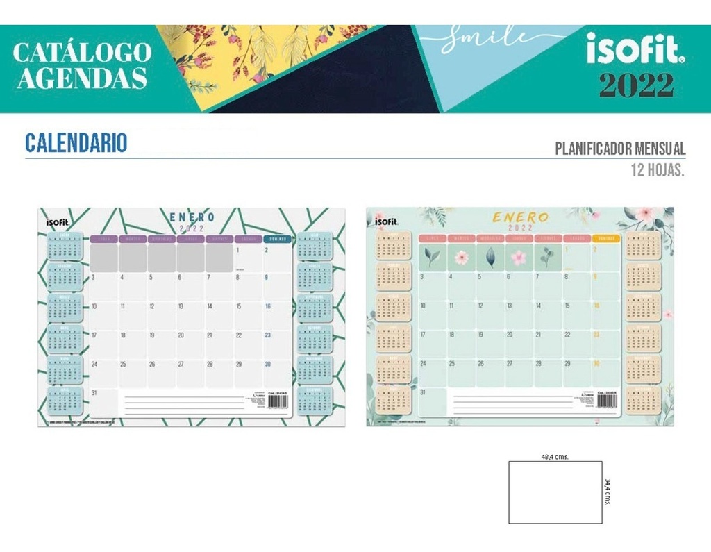 3 Lápices Tinta Gel Makkuro 0,7 + Calendario 12 Hjs