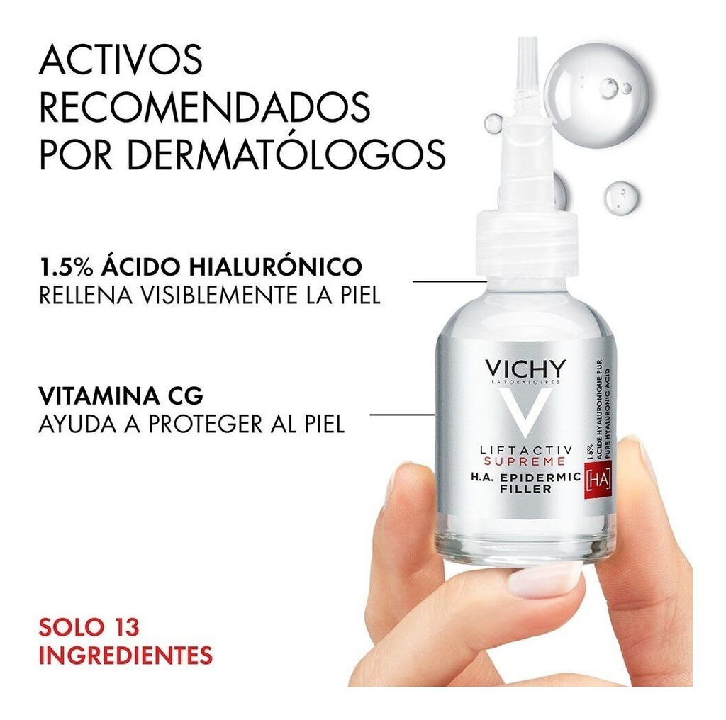 Serum Ácido Hialurónico Reduce Arrugas Y Líneas Vichy 30ml