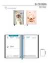 Agenda Ascott Mascota Gatito + 3 Lápiz Gel Makkuro 07 Pentel