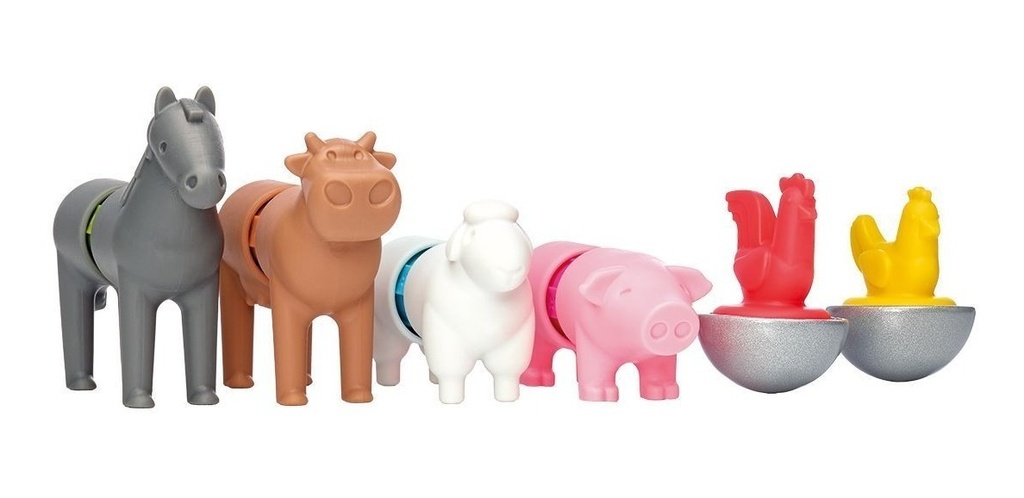 Juguete Didáctico Primeros Años Animaless Magnético Smax