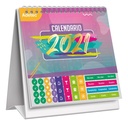 Calendario De Escritorio  Diseñp Oficina Incluye Stickers 