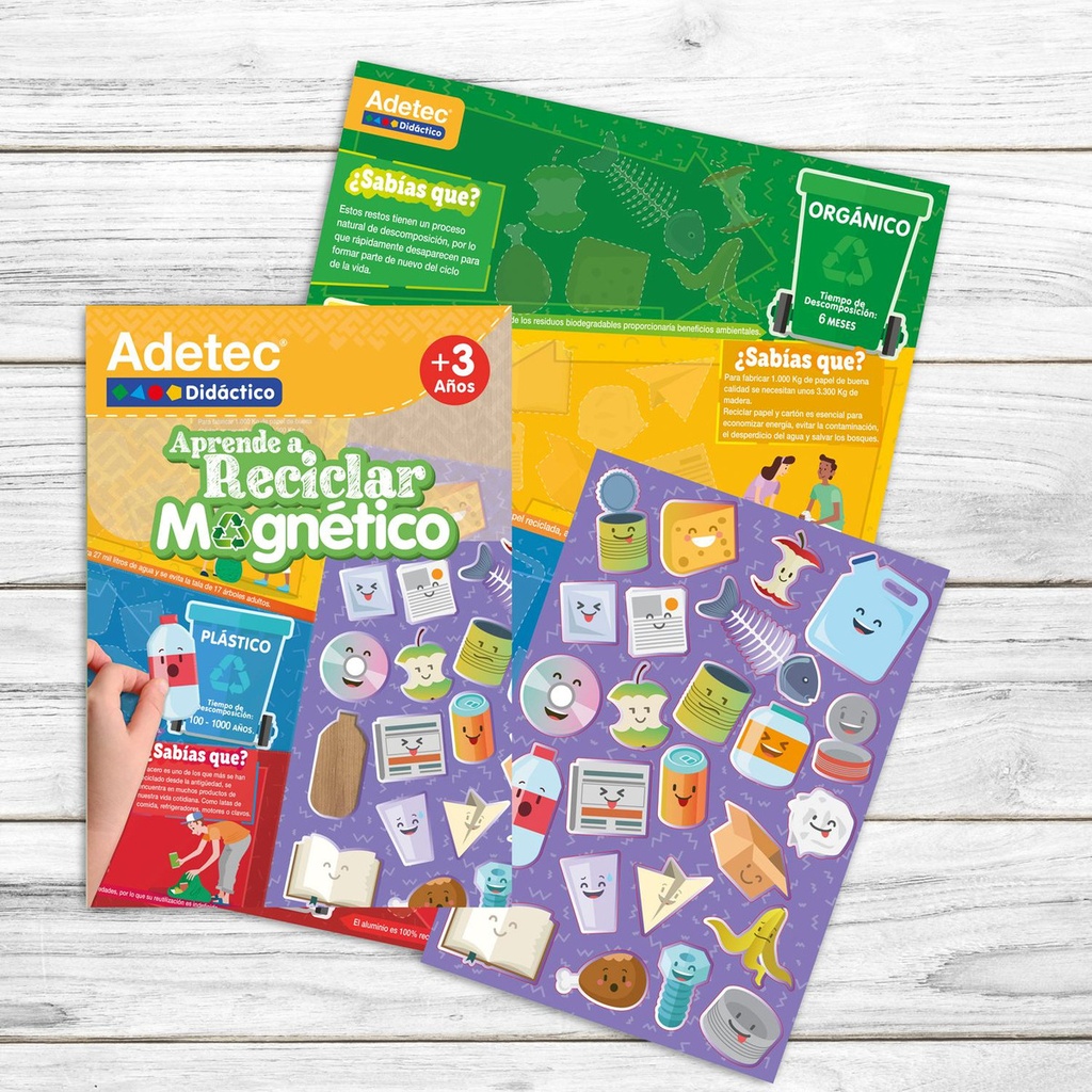 2 Juguetes Didácticos Aprende A Reciclar Y Manejar Residuos