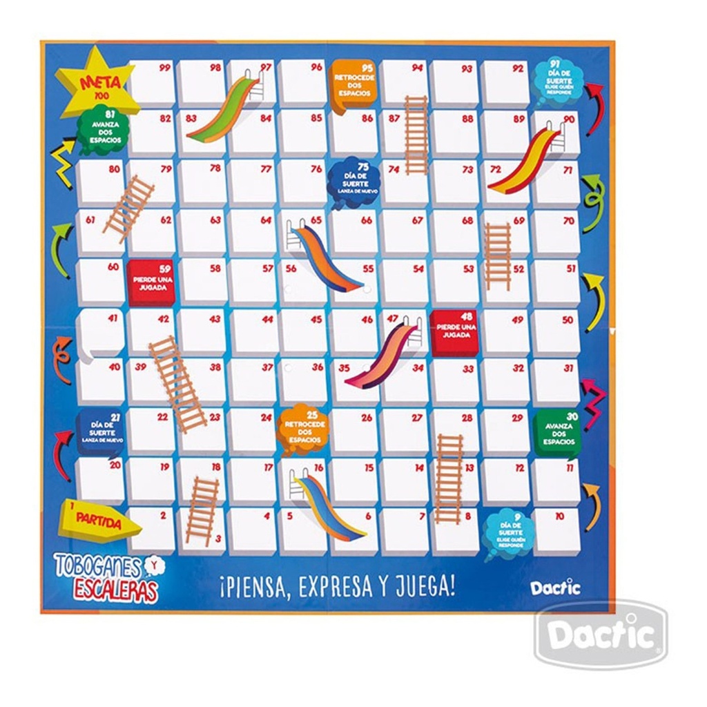 3 Juegos Didáctico Escalera Tobogán + Emociones + Pregúntame