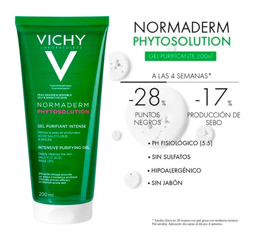 Pack Vichy Normader Facial Limpiador +  Cuidado Diario Doble