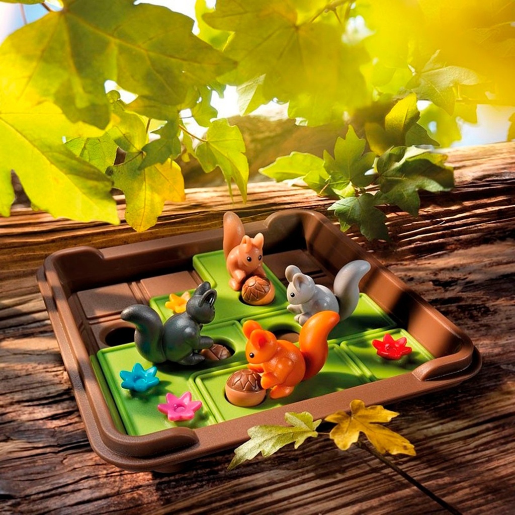 Didactico Ardillas Go Frutos Juego De Lógica Smartgames