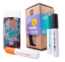 Vaso Green Glass + 3 Marcadores Pilot Pintor M Personalizalo