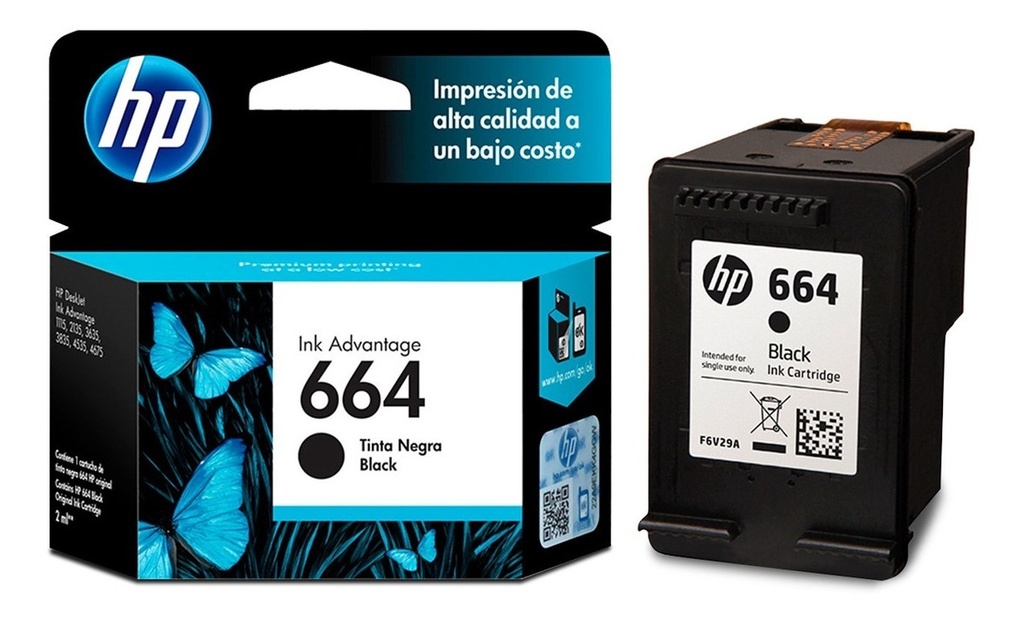 Hp 664 Negro
