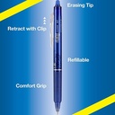 Lápiz Gel Frixion Clicker Pilot 0.7 Pack 5 Unidades