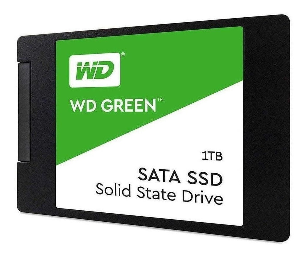 Disco Sólido Ssd Interno Western Digital Wd Green Wds100t2g0a 1tb Verde