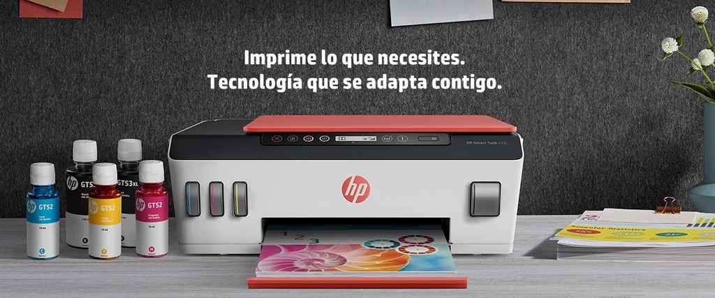 Impresora Multifuncional Tinta Continua Hp Wifi Alto Rendimi