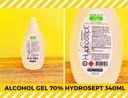 Alcohol Gel  Con Aloe Hydrosept 340 Ml
