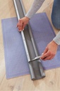 Aislante Para Puertas Doble Rollo Gris Tesa Invierno Frio