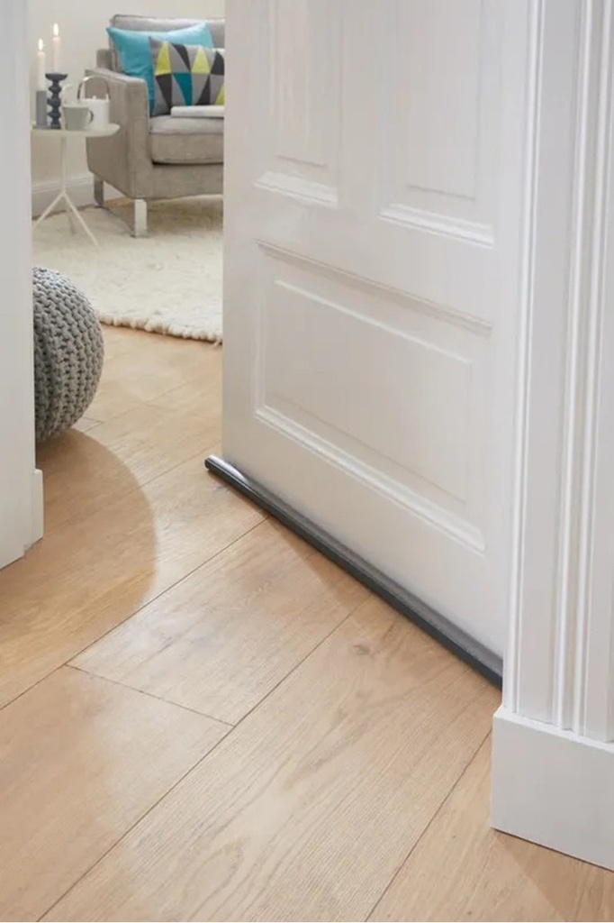 Aislante Para Puertas Doble Rollo Gris Tesa Invierno Frio