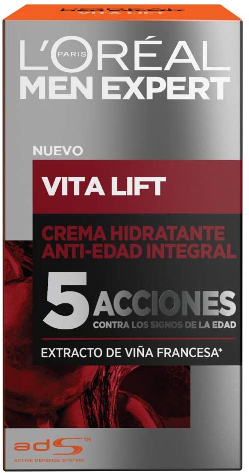 Men Expert Vita Lift Crema Rostro Hidratante Anti-edad 50ml