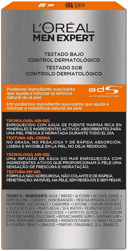 Crema Hydra Energetic Fluido Polar Loreal Men Expert