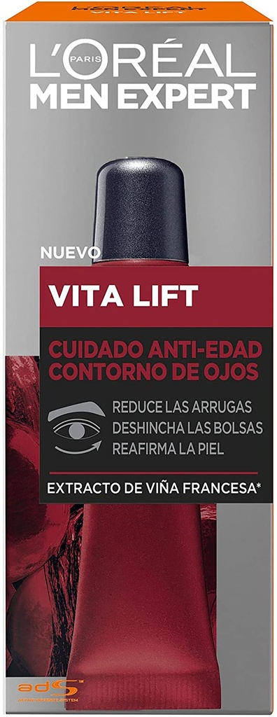 Men Expert Vita Lift Cuidado Anti-edad Contorno De Ojos 15ml