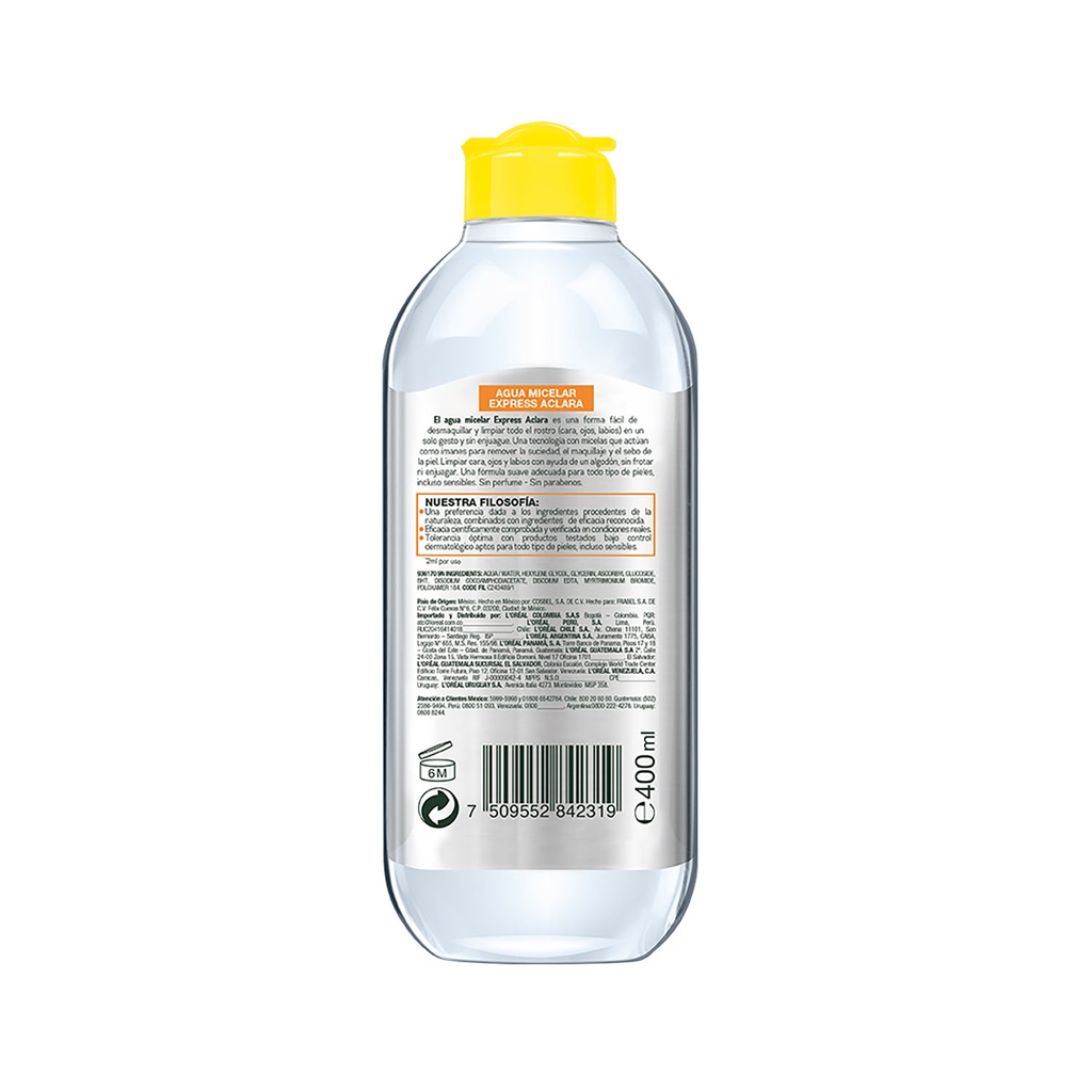 Agua Micelar Express Aclara Anti-Manchas