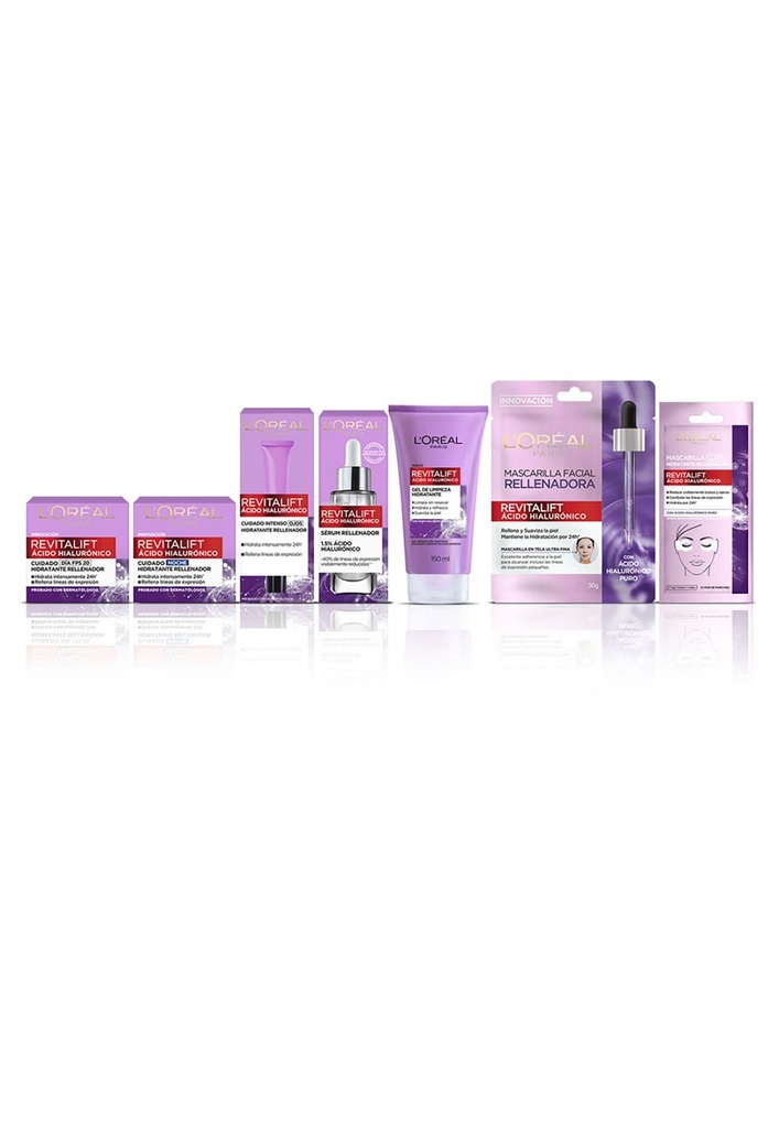 Gel De Limpieza Hidratante Ácido Hialurónico Loreal Paris