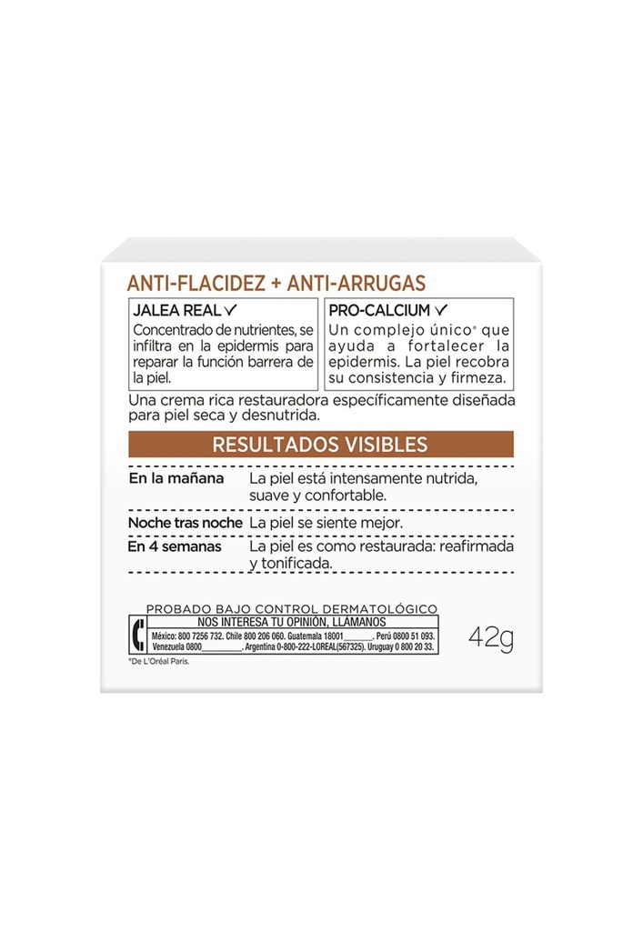 Crema De Noche Anti-Arrugas Age Perfect Jalea Real 50 Ml
