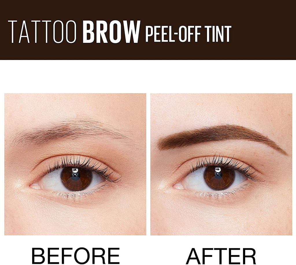 Gel Para Cejas Tattoo Brow 25 Chocolate Brown Maybelline