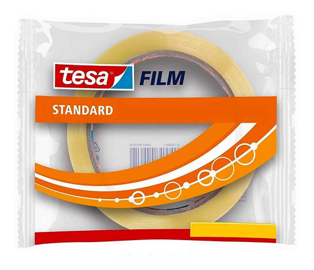 8 Cintas Adhesivas Transparente De Uso General 40mx18mm Tesa