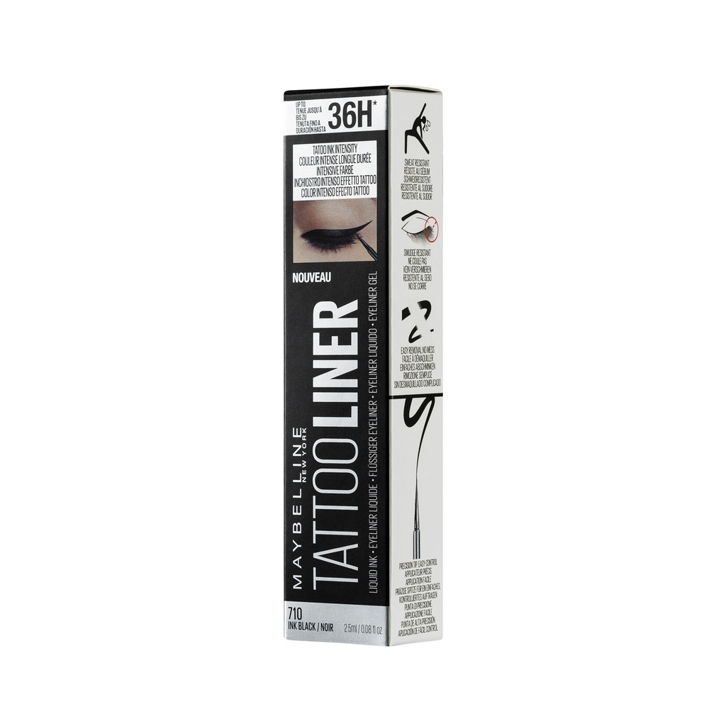Delineador De Ojos Liquido Tattoo Liner 710 Maybelline