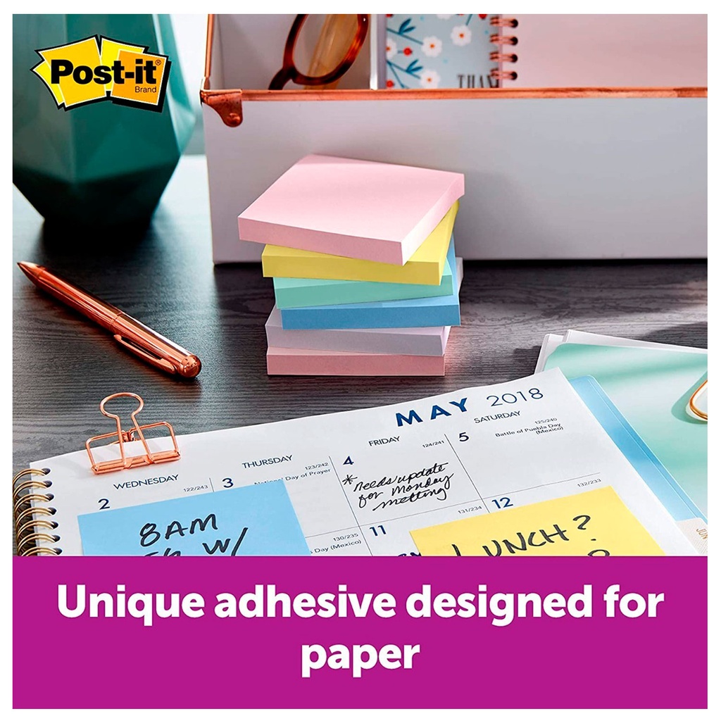 Ecologicas Nota Adhesiva 3m Greener Post-it 654 Pack 24