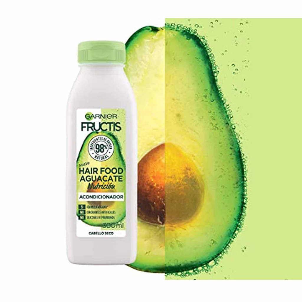 Fructis Hair Food Aguacate Acondicionador 300Ml