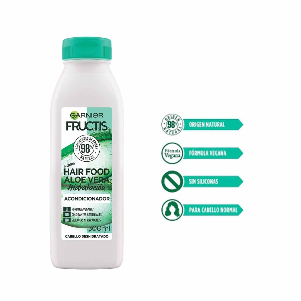 Fructis Hair Food Aloe Acondicionador 300Ml (copia)
