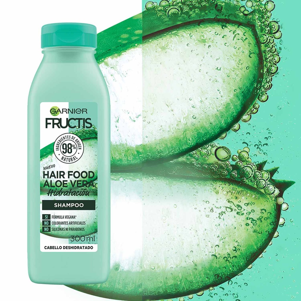 Fructis Hair Food Aloe Shampoo 300Ml (copia)