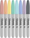 8 Plumones Marcador Permanente Sharpie Colores Vintage